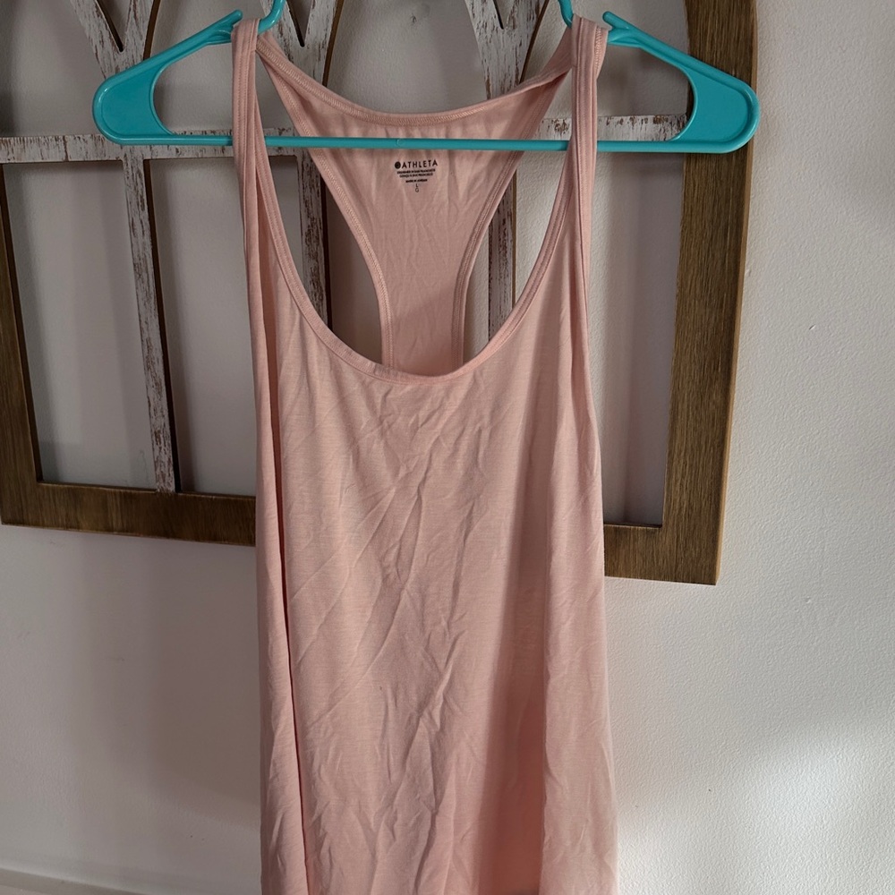 Athleta Soft Pink Tank Top